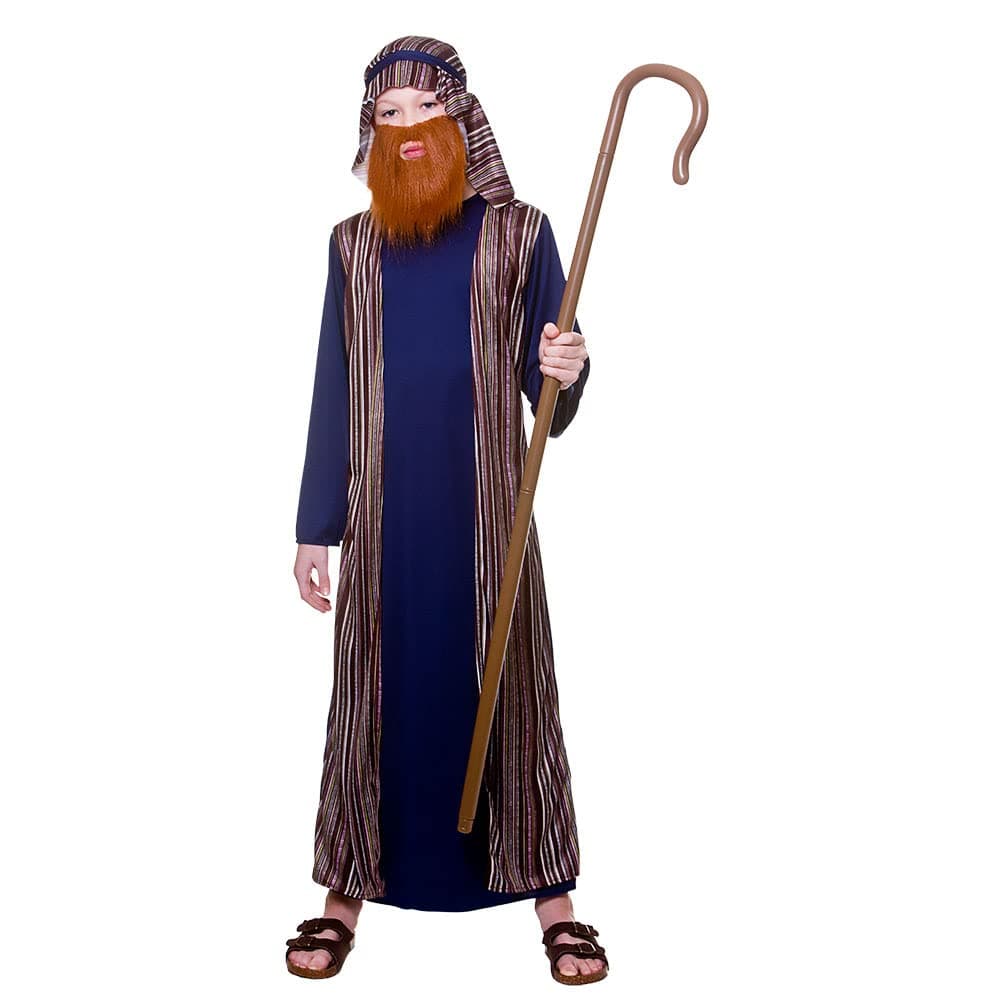 Wicked Costumes Kids Nativity Shepherd/Inn Keeper Fancy Dress Costume