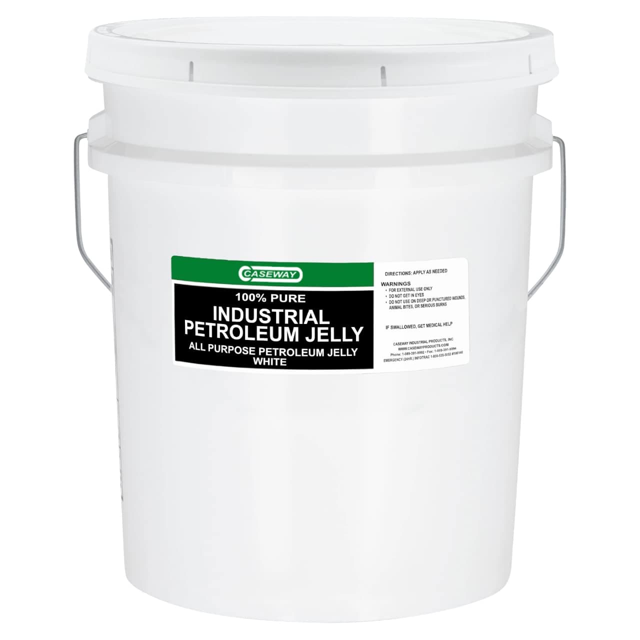 Industrial Petroleum Jelly White - 5 Gallon (640 fl oz)