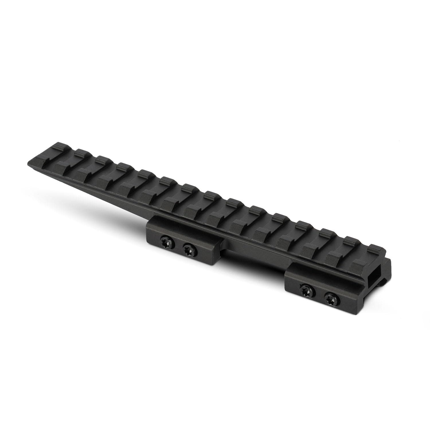 Monstrum Shrapnel Offset Picatinny Riser Mount with Recoil Stop Base | 14 Slot 5 inch