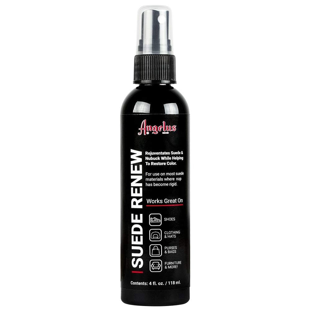 Angelus Suede Renew – 4 oz Pump Spray Restorer for Suede & Nubuck – Revives Nap & Color