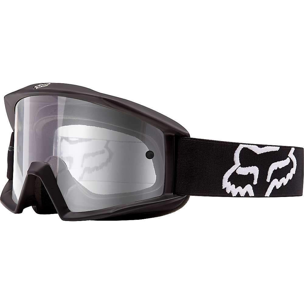 Fox Racing Main MX Goggles Matte Black Clear
