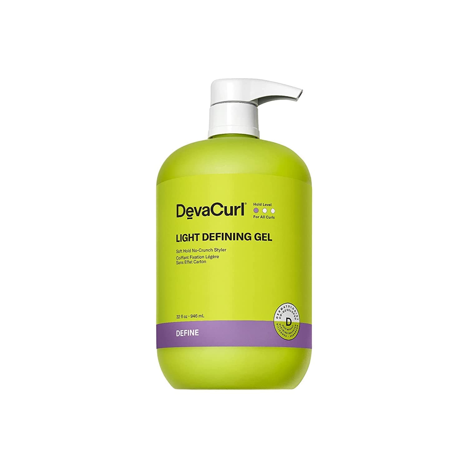 - DevaCurl Light Defining Gel Soft Hold Non-Crunch Styler | Non-Flaking Formula | Brings Natural Texture | All Curl Types