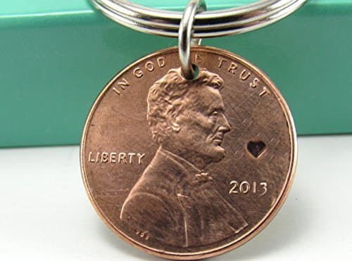 2013 Penny Keychain couples gift