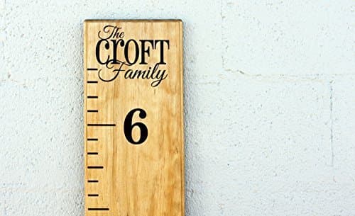 Little Acorns Family Name DIY Vinyl Growth Chart Ruler Decal Kit