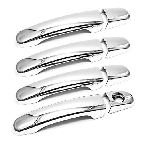 erushautoparts Ultra Chrome Door Handle Covers for 2008-2012 Malibu