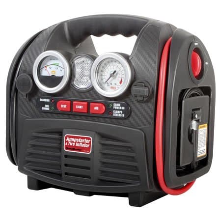 PowerStation PSX-3 18Ah Jumpstarter with Air Compressor and DC Outlet and USB Port - New Model 2013