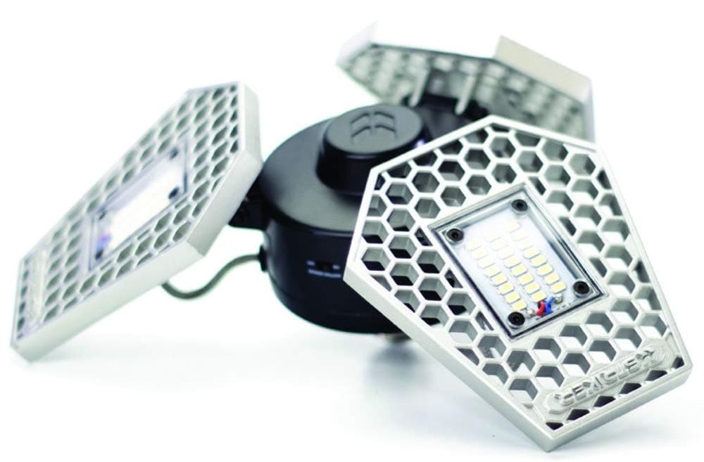 Striker Concepts 00342 TRiLIGHT 3000 Lm Screw-in Motion-Activated Ceiling Light