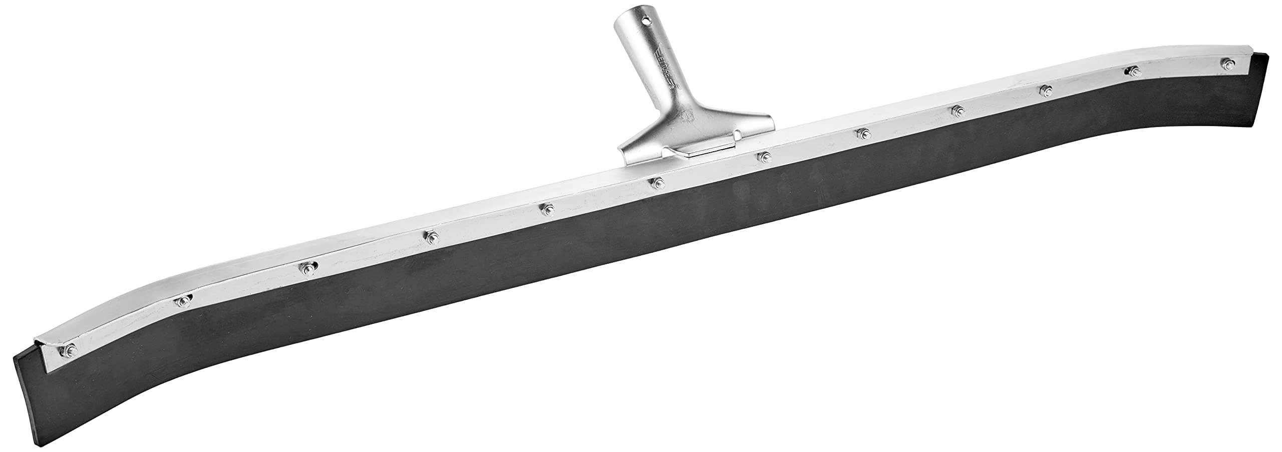 Ettore 54536 Industrial Duty Steel Floor Squeegee, 36-Inch, Curved
