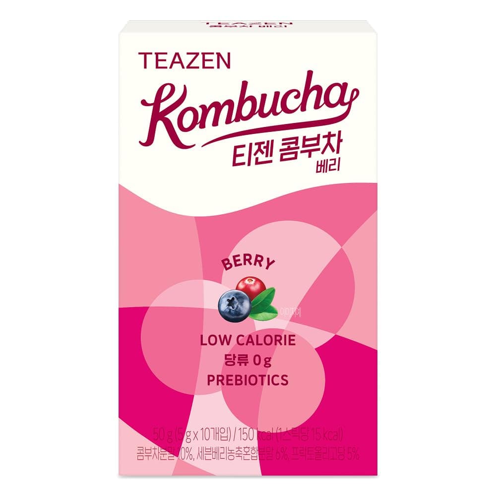 【TEAZEN】TEAZEN Kombucha 50g (5g×10pieces) Berry
