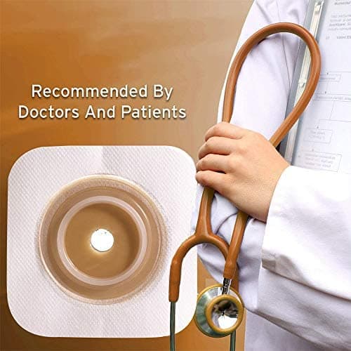 Convatec Surfit Natura Stomahesive Flexible Cut-to-fit Skin Barrier With Tape Collar, Tan, Model No : 125265, size: 2.25 inches - 10/Box by ConvaTec