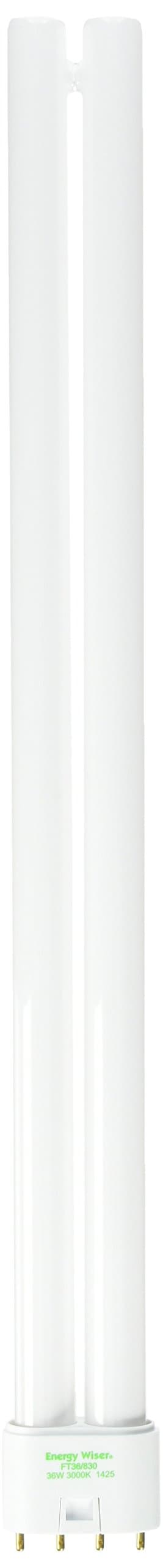 Bulbrite FT36/830 T5 36W High Lumen 830K Compact Fluorescent Long Twin Light Bulb, Soft White