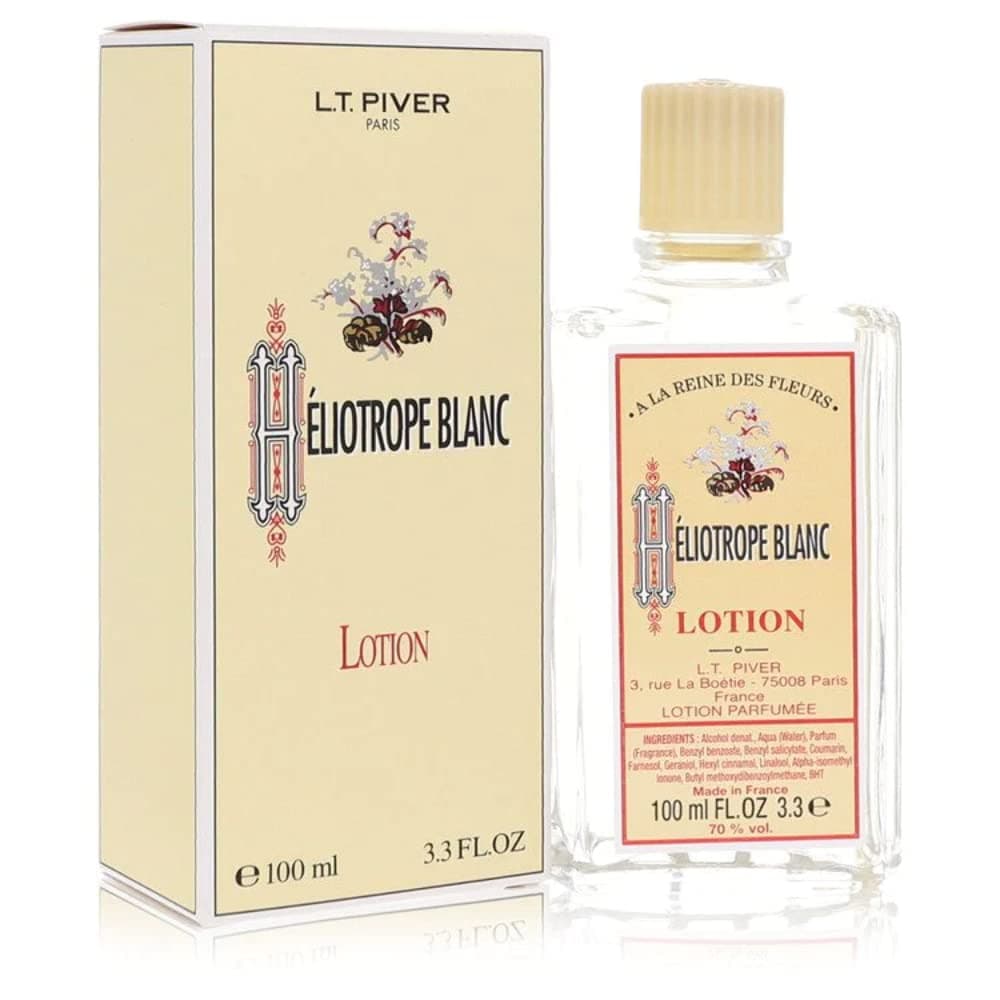 Heliotrope Blanc Lotion (Eau De Toilette) By LT Piver 100 ml Lotion