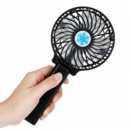 MNtech New Portable Rechargeable Fan Air Cooler Mini Operated Hand Held USB Cooling Tool