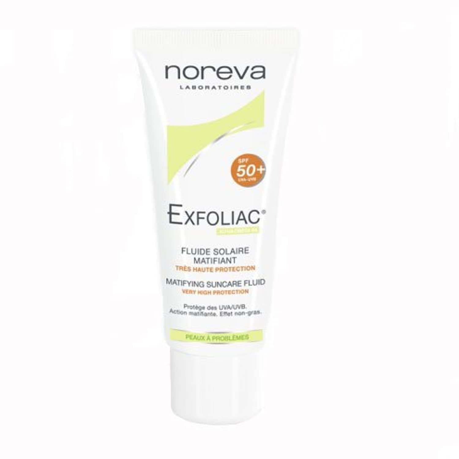 Noreva Exfoliac Matifying Suncare Fluid, 40 ml