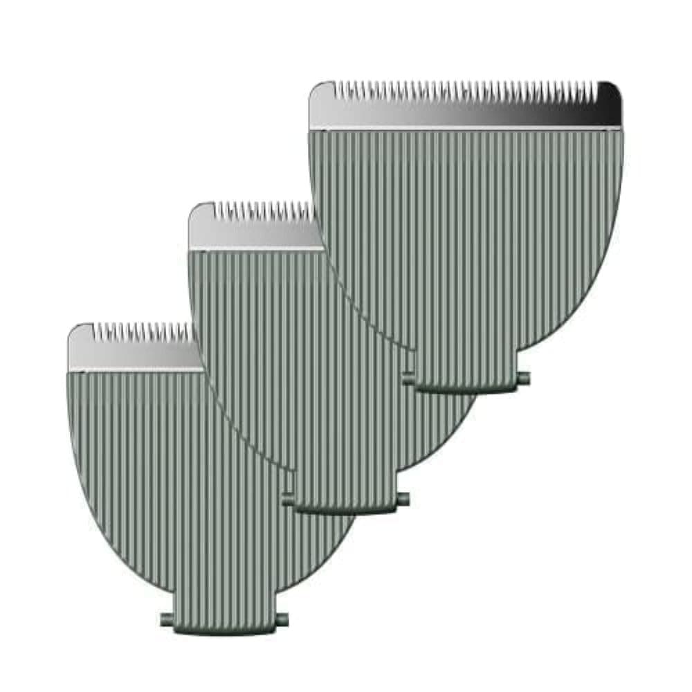 Meridian - Trimmer Replacement Blades - Sage Ceramic Blades for Electric Body & Pubic Hair Trimmer - 3 Pack