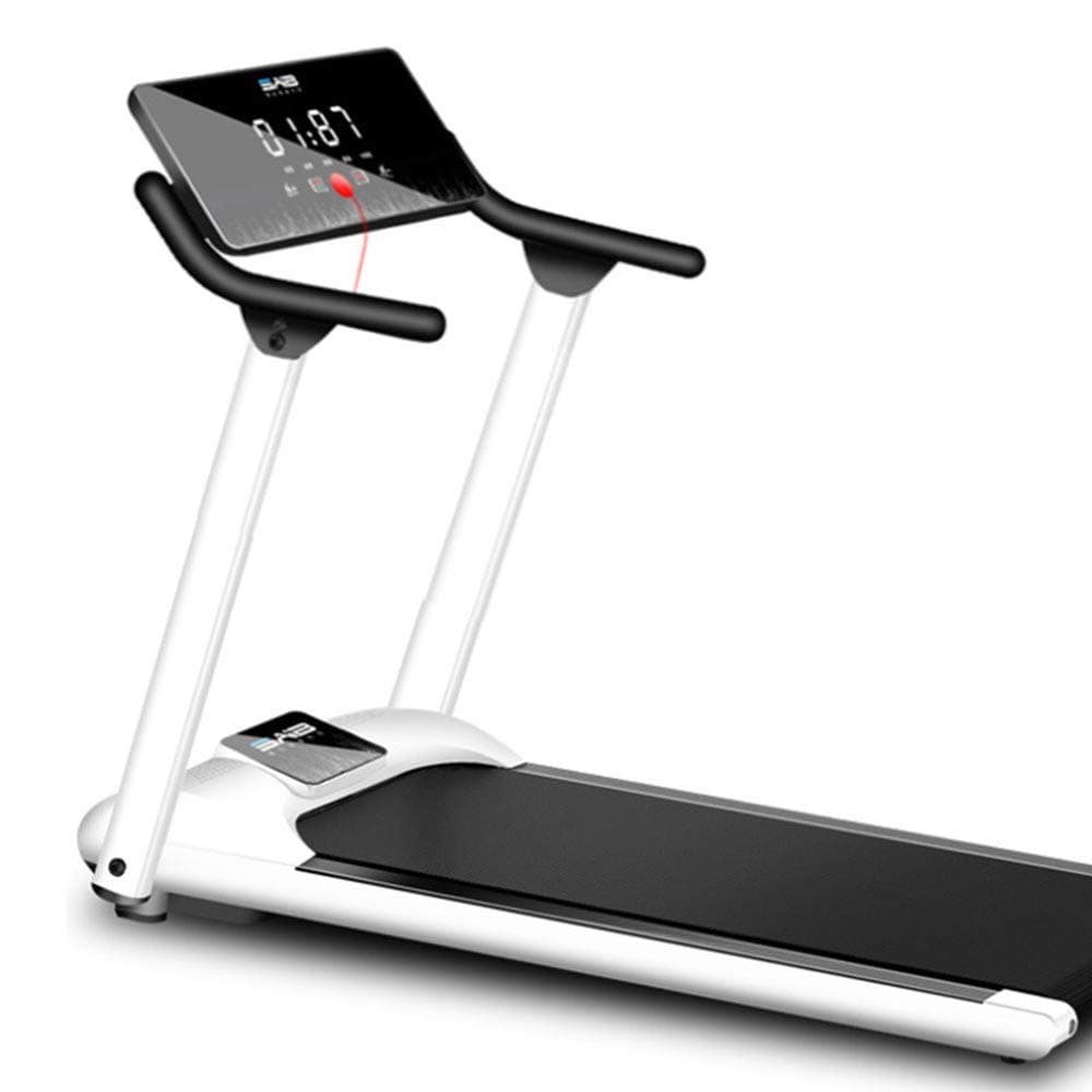 Folding Treadmill Electric Motorized Power Fitness Running Machine Multi-Function Training Equipment with LED Display for Home Office