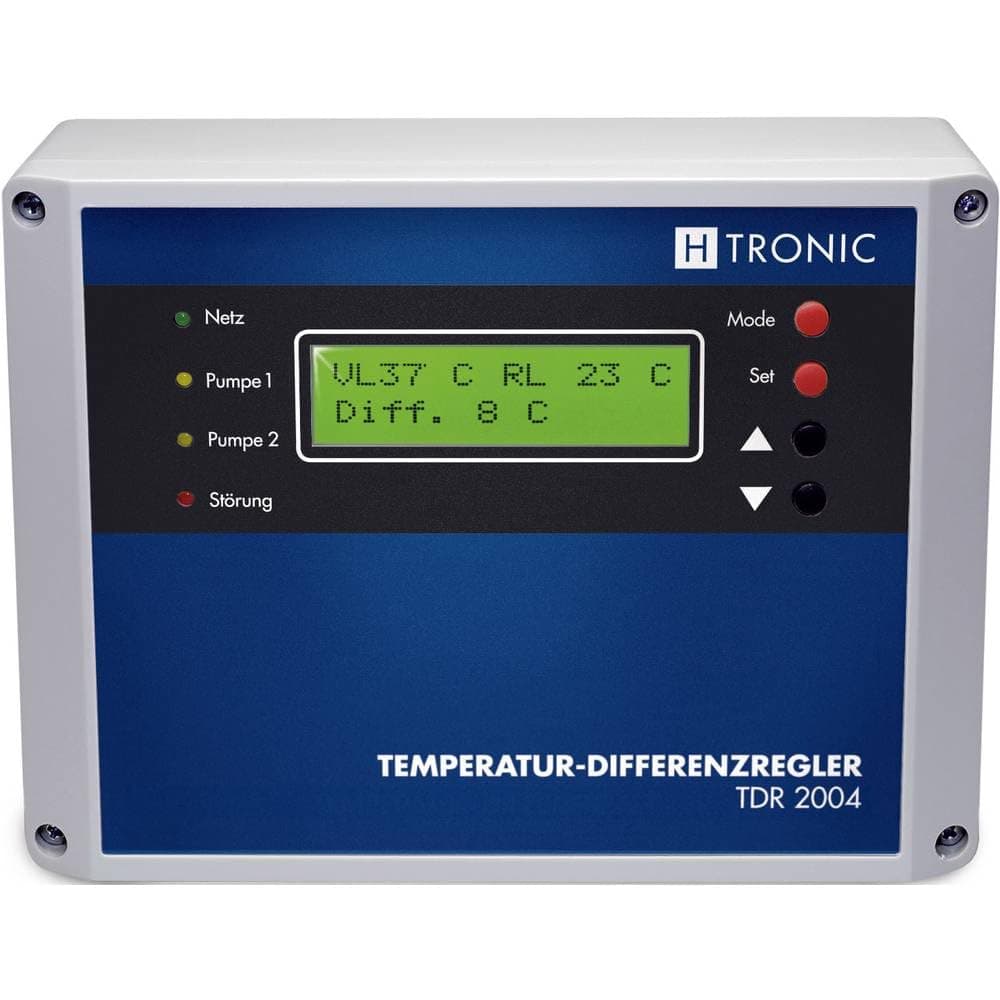 H-Tronic 110990 TDR 2004 Temperature Difference Regulator