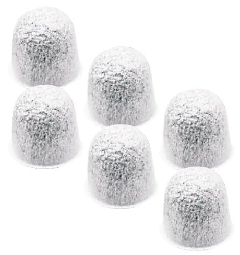 Nispira Coffee Maker Charcoal Water Filter Replacement Compatible with Hamilton Beach Coffeemaker BrewStation & Stay or Go (80674), 6 Filters