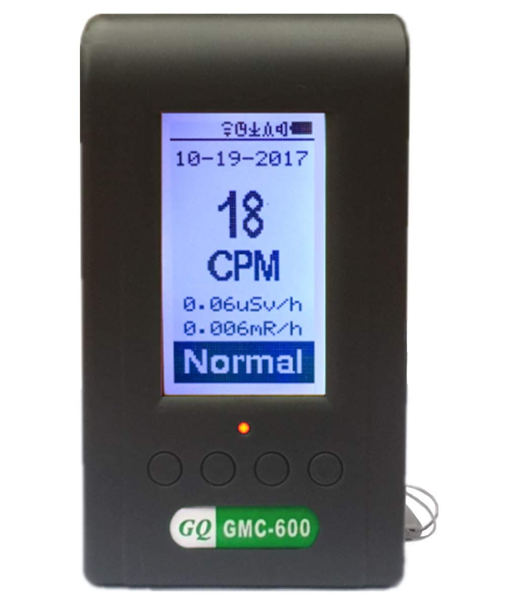 GQ GMC-600 Plus Geiger Counter Radiation Detector Dosimeter Alpha Beta Gamma X-ray