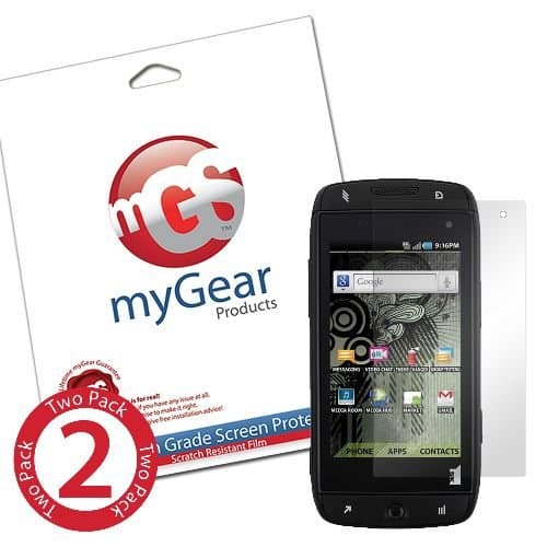 myGear Products Clear Lifeguard Screen Protectors for Samsung Sidekick 4G (2 Pack)