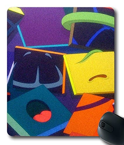 Abstract Kaws Filmgrain 3 Custom?Cloth?Top?Mouse?Pad/Mouse?Mat