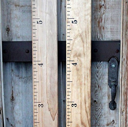Little Acorns DIY Vinyl Growth Chart Ruler Decal Kit, Small Numbers