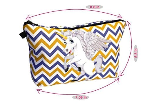 DRQ Makeup Bag- Women Cosmetic Storage Handbag Case Pouch Travel Kit Organizer