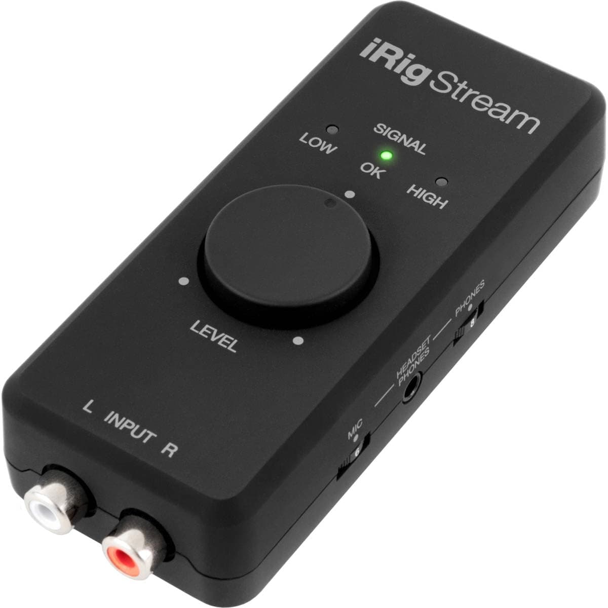 IK Multimedia iRig Stream | Streaming audio interface for iPhone, iPad and Mac/PC