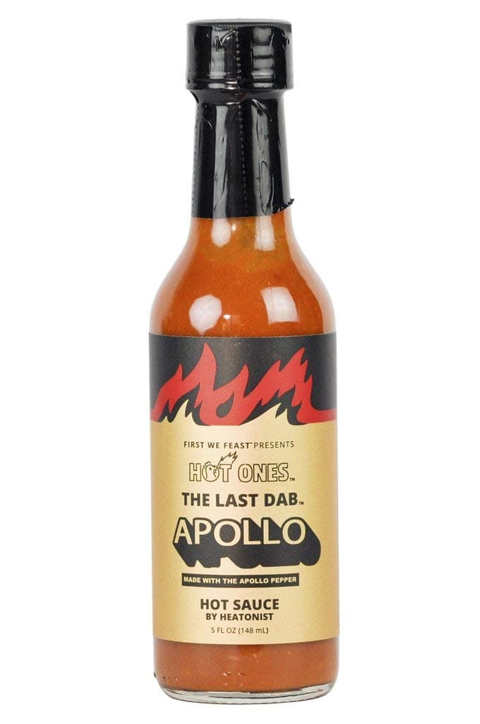 The Last Dab Apollo Hot Sauce Made With Natural Ingredients & Extra Hot Flavors, The Only Hot Sauce In The World Made With The Apollo Pepper, 5 fl oz Bottle (1-Pack)