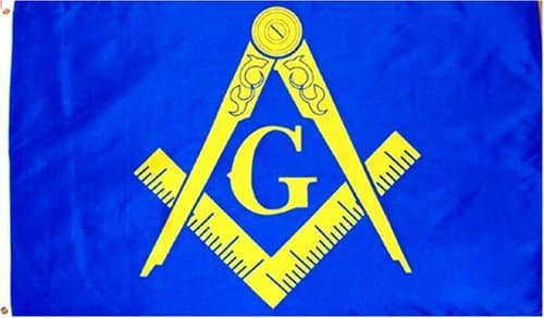 Other Flags Masonic (Gold) Flag - 3 foot by 5 foot Polyester (NEW)