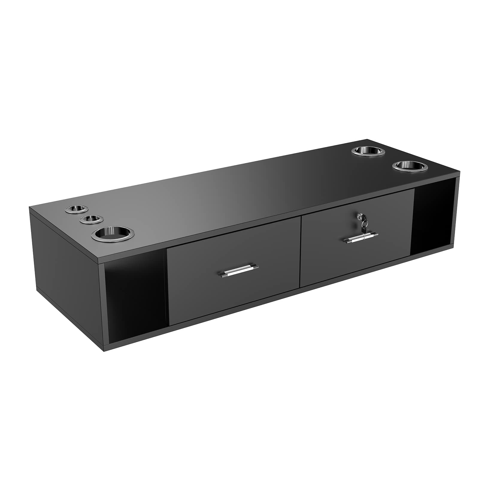 Wall Mount Station with Locking Drawers