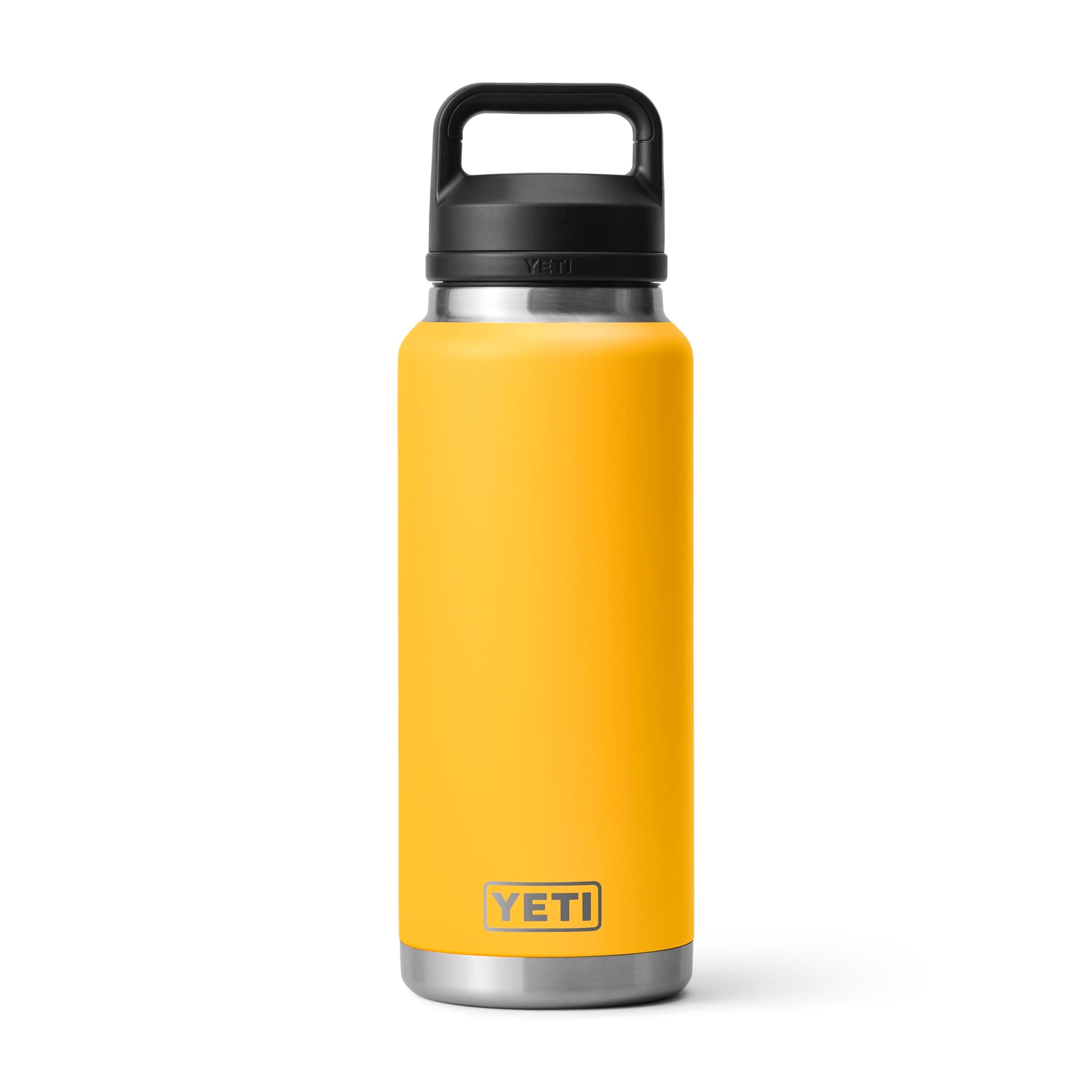 YETI Rambler 36oz Vacuum Insulated Stainless Steel Bottle with Chug Cap, Alpine Yellow