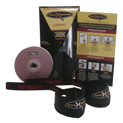 Flexsolate Grip-Free Straps and Instructional DVD Package, Medium