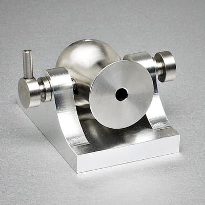 Mini Desktop Cannon Pocket Artillery - Natural with Stainless Steel Hardware