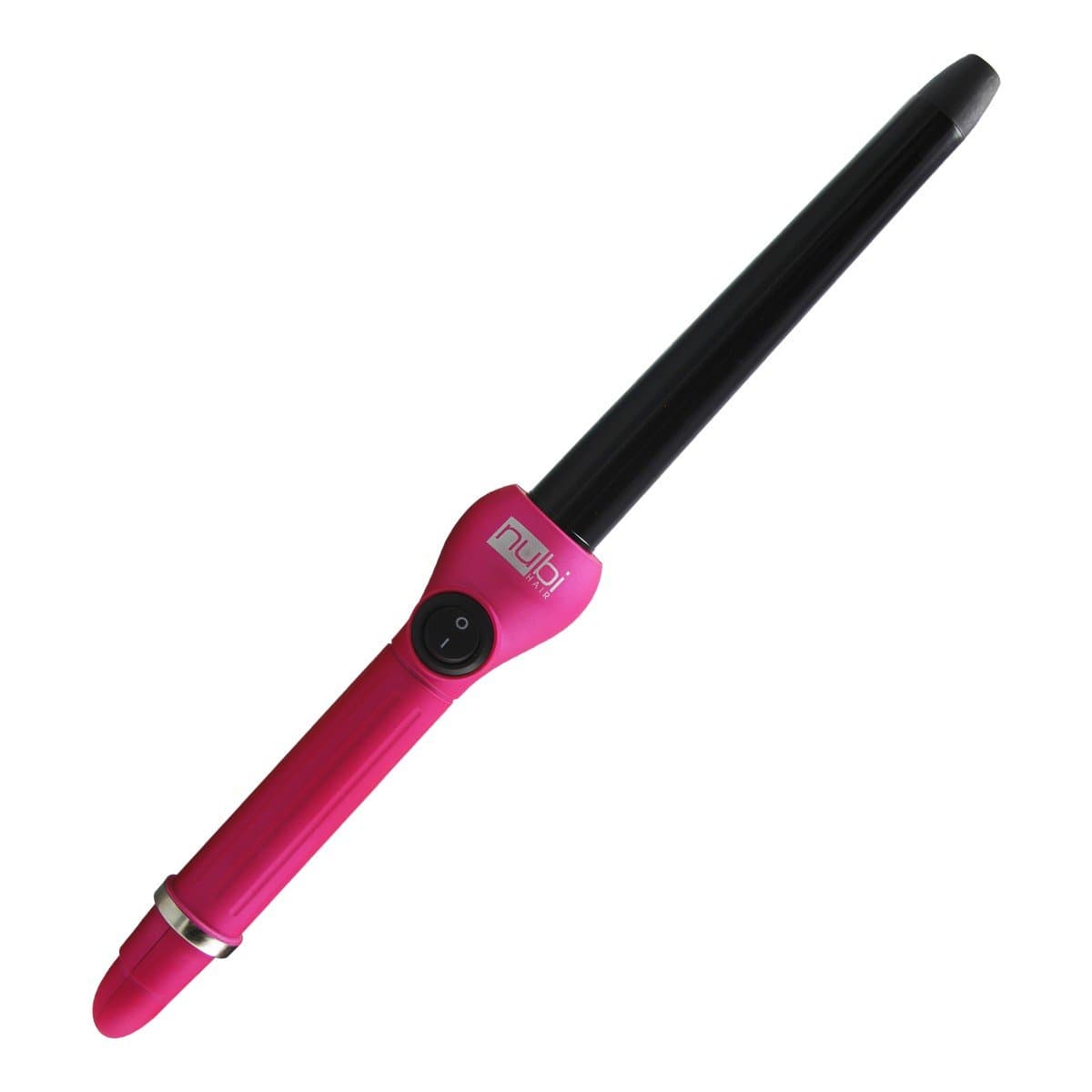 Sleek Curl Tourmaline Curling Iron | 3/4 – 1 Inch Tapered Barrel (Pink)