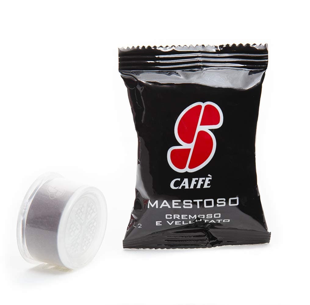 Essse Caffè - Capsules Caffè Maestoso - Sistema Espresso - 100 capsules