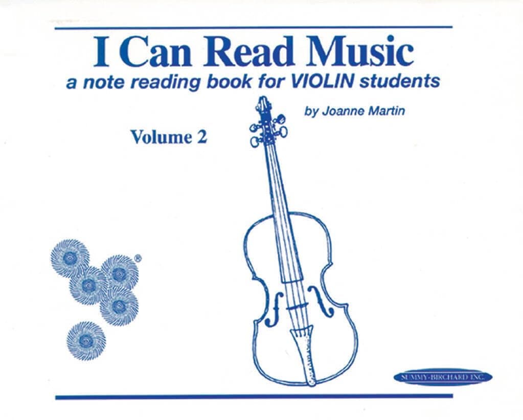I Can Read Music, Vol 2: A note reading book for VIOLIN students