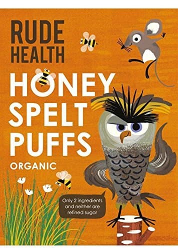 Organic Honey Spelt Puffs 175g (Pack of 4)