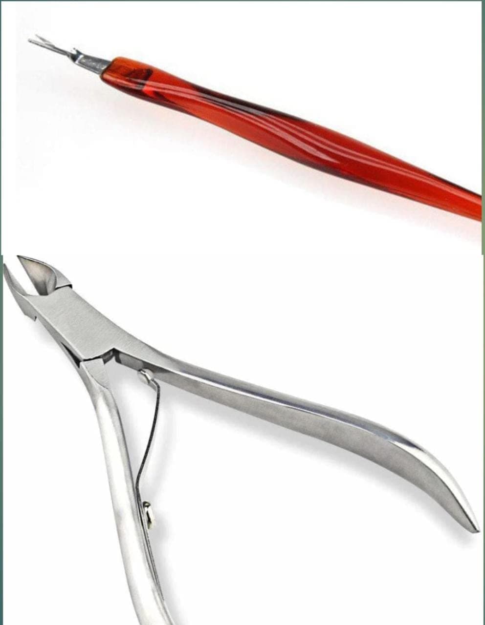 SOLINGEN CUTTICLE CUTTER WITH CUTTICLE TRIMMER FOR NAIL ART PROFFESSIONAL TOOLS