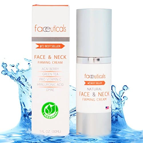 Pharmaceutical Grade Face and Neck Firming Cream with Triple Vitamin C & Hyaluronic Acid - Lift & Tighten Facial Skin - Anti Aging w/ Collagen & Coconut Oil - Faceuticals by Faceuticals
