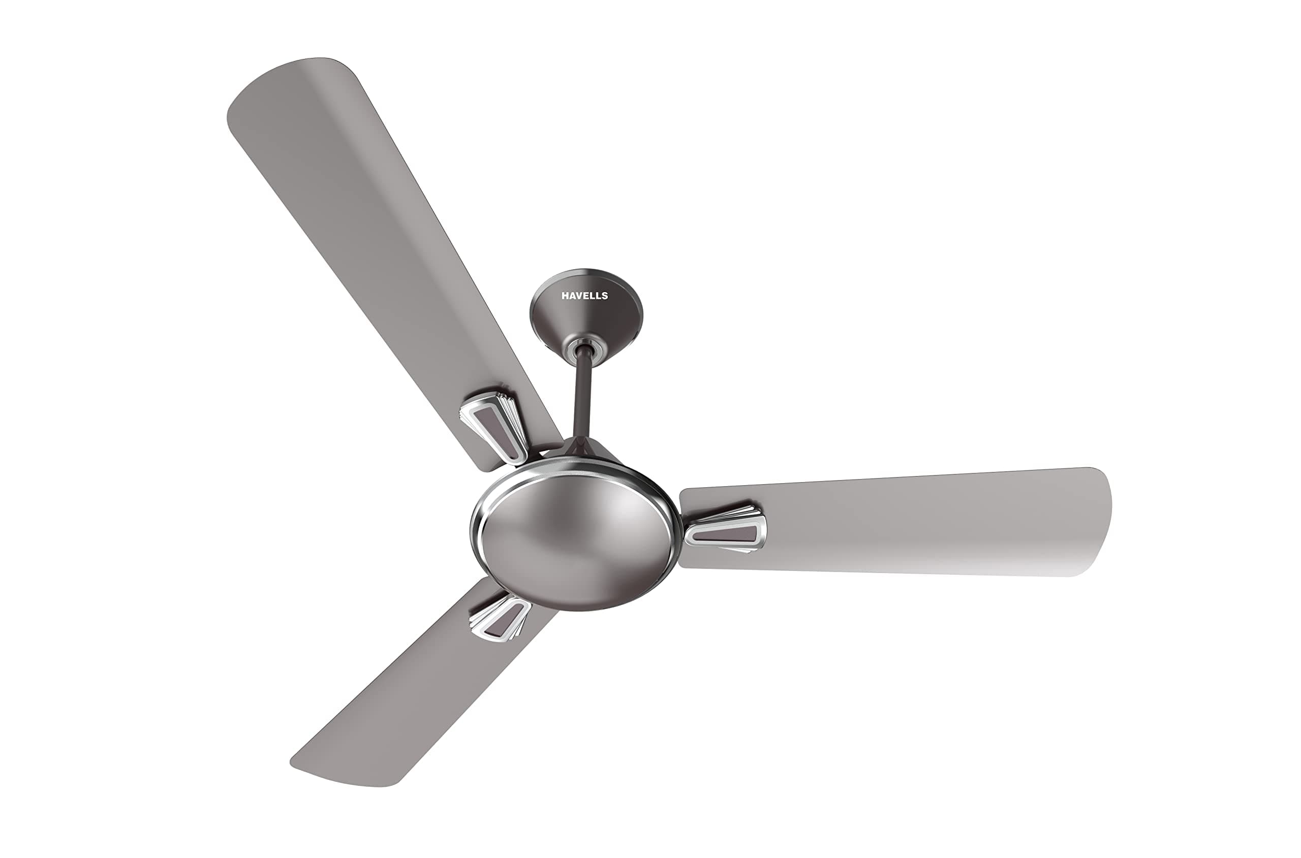 1200mm Festiva ES Ceiling Fan| Premium Finish| Energy Saving| Designer Fan for Home Decor| Elegant Looks| 230 m³/min Air Delivery| Hi-Speed Low Noise| 100% Copper Motor (Pack of 1, Mist Grey)