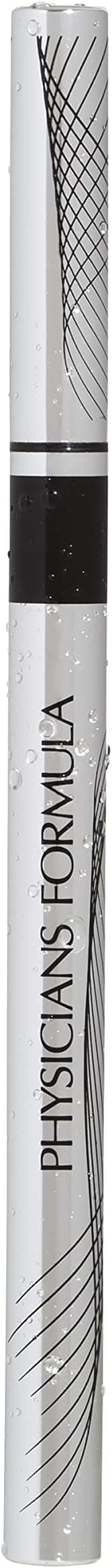 Physicians FormulaEye Booster Super Slim Liquid Eyeliner, Waterproof Eyeliner in Black with an Active Ingredient Complex for Stronger Eyelashes, Natural Finish, Suitable for Sensitive Skin, Ultra