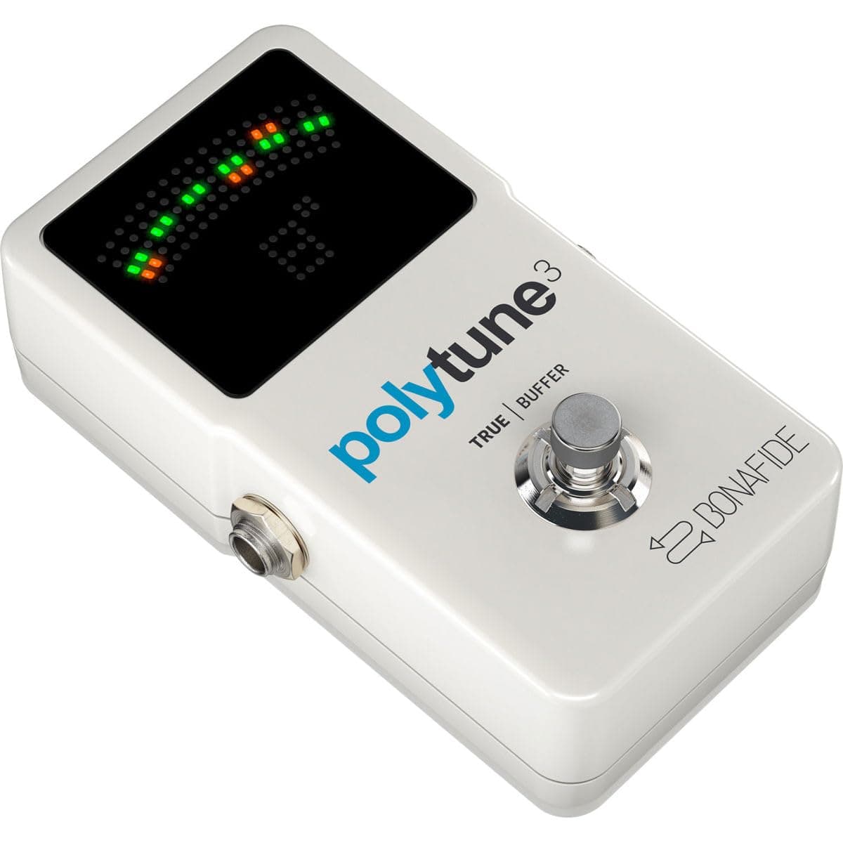 TC Electronic PolyTune 3 Polyphonic LED Guitar Tuner Pedal w/Buffer