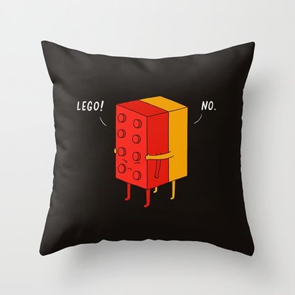 Design New I'll Never Lego Pillowcase Home 16x16 Inches Decoration Pillowcase Covers