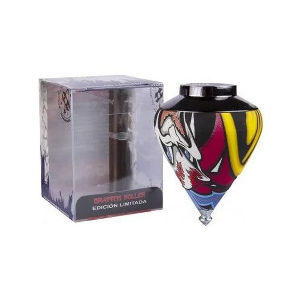 Trompos Space Graffiti Spinning Top - Bearing Roller Tip Model - Limited Edition