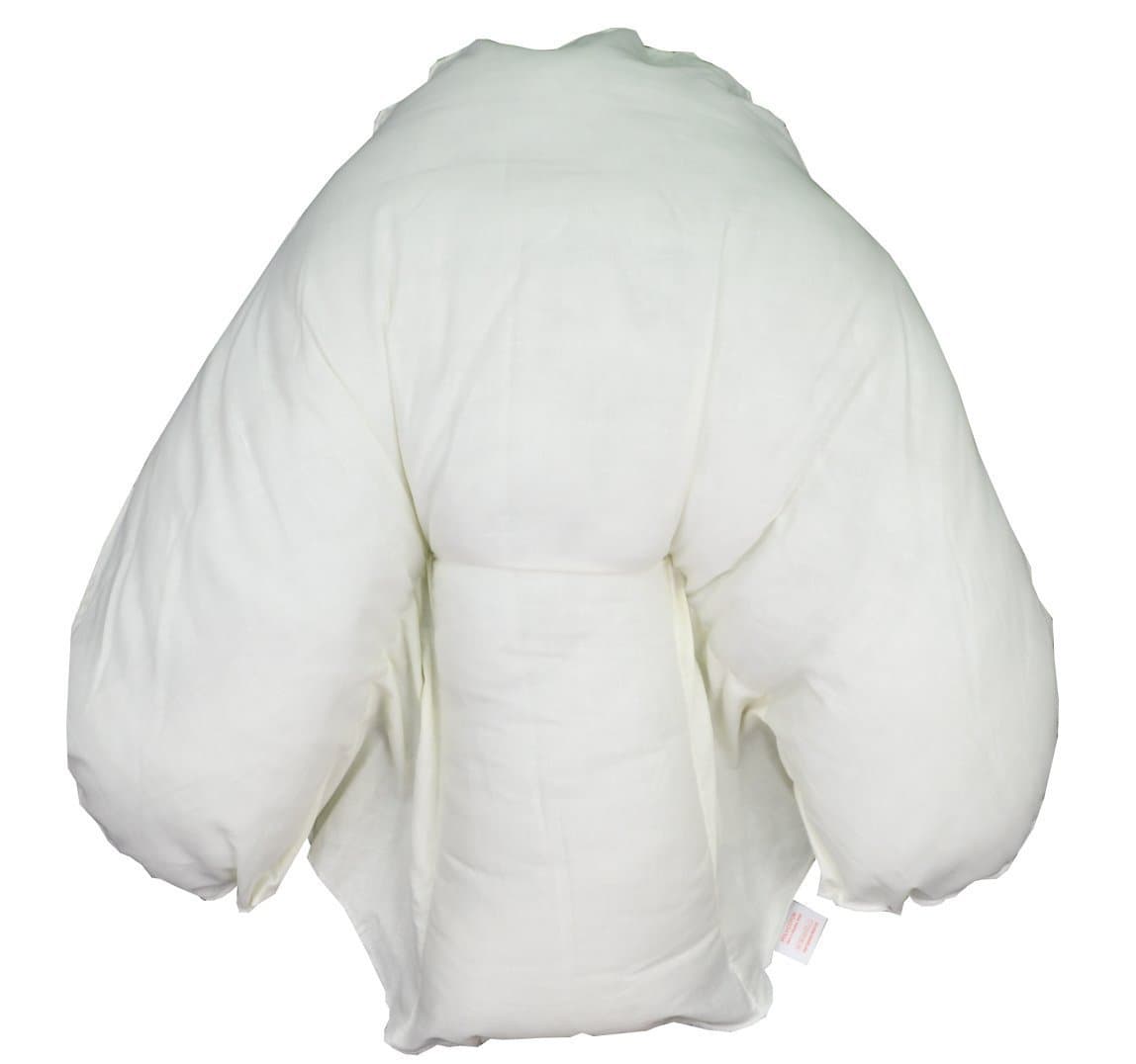 BEDWAY Luxury BATWING PILLOWCASES 68 PICK Polycotton Fabric For Orthopaedic BATWING PILLOWS (Cream)