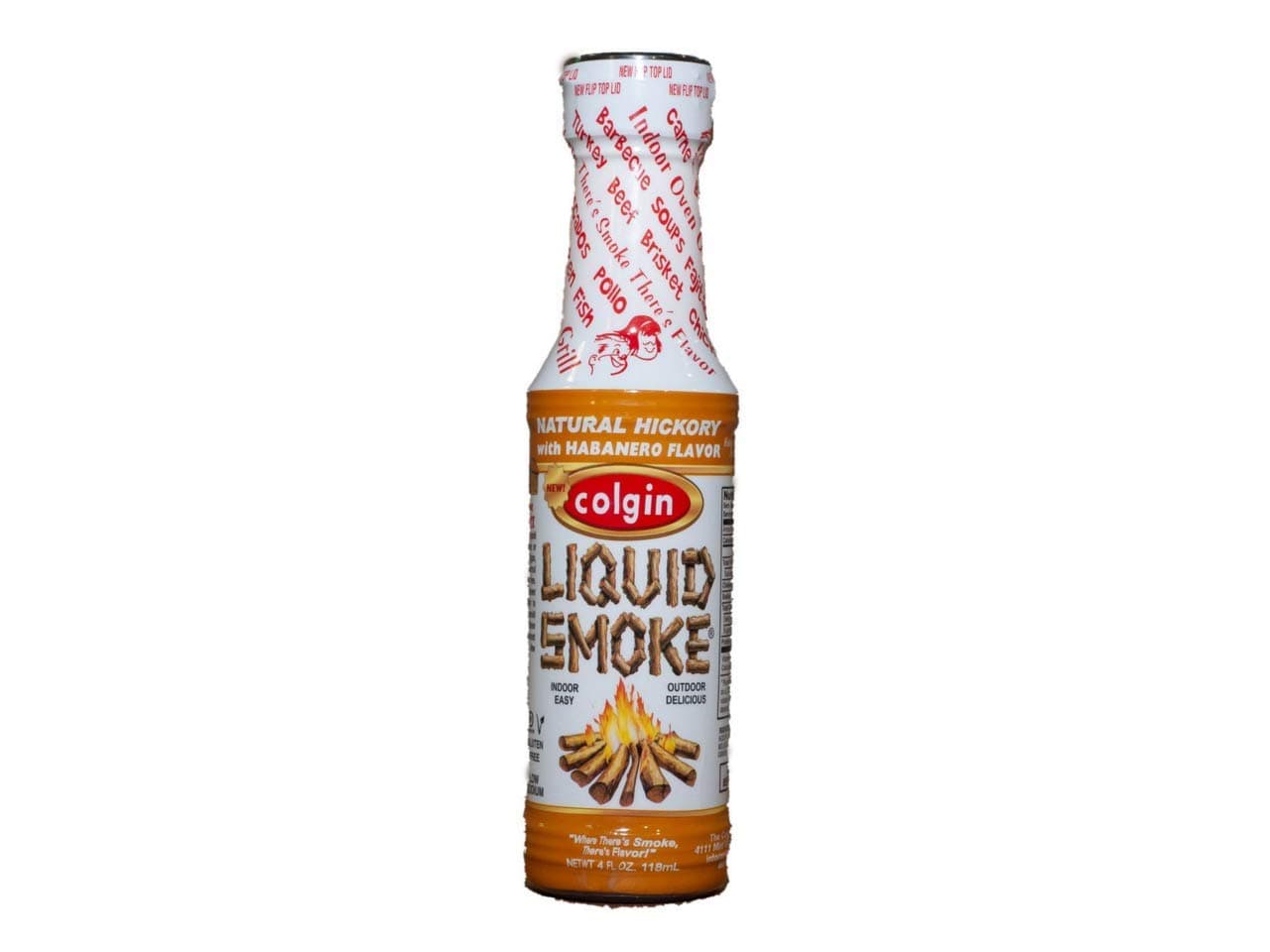 Colgin Natural Hickory with Habanero Flavour Liquid Smoke (118ml)