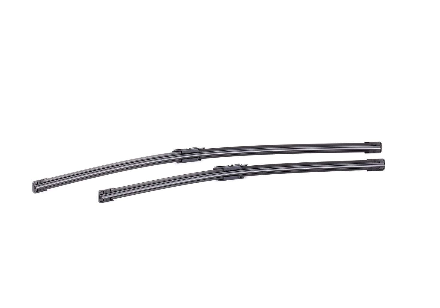 Bosch A089S Flat Wiper Blade for Import Cars, Aero Twin, Car Specific Set, 25.6 / 19.7 inches (650 / 500 mm)