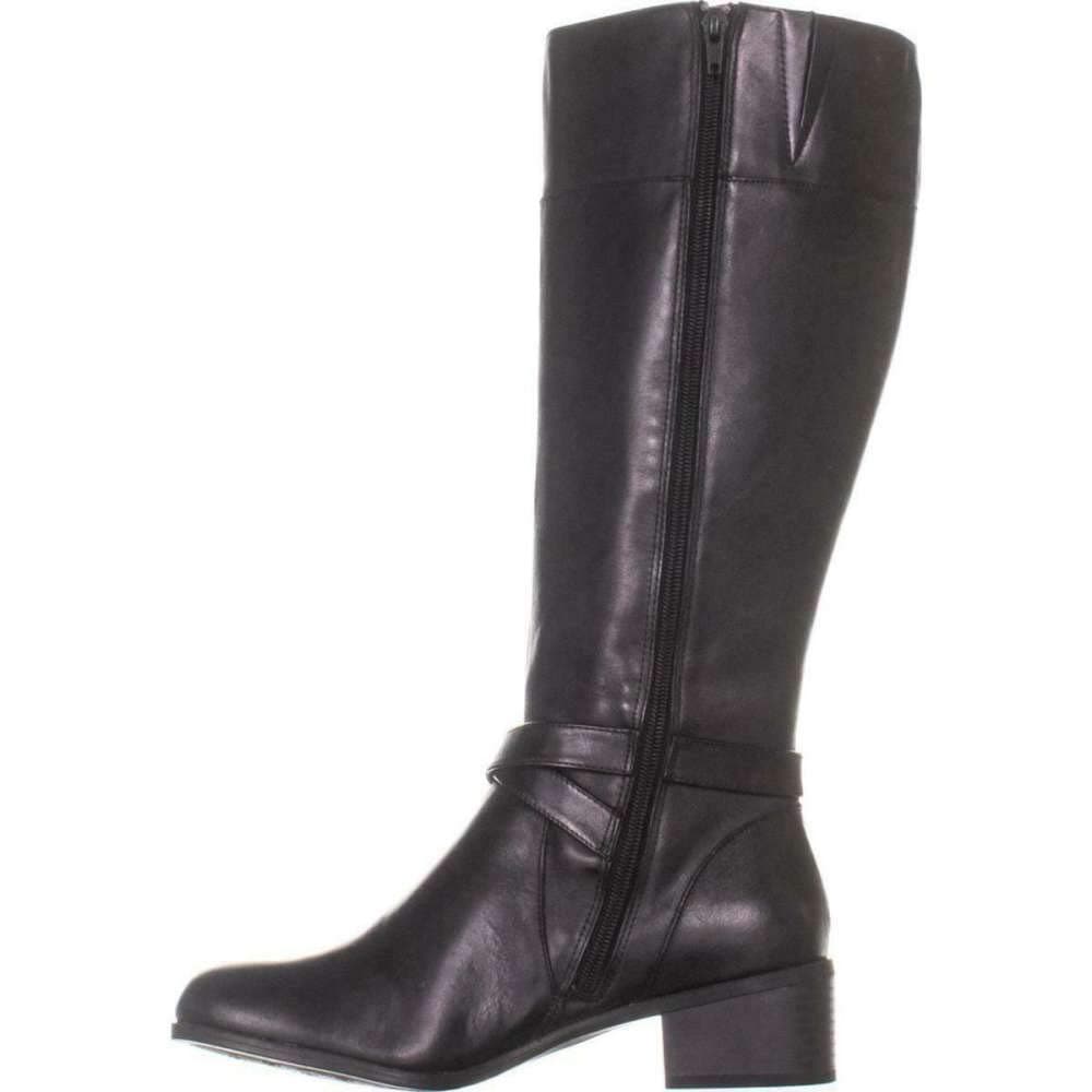 Giani BerniniGiani Bernini Womens Revaa Leather Round Toe Ankle Fashion, Black, Size 7.5