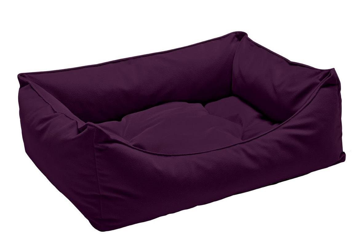 slatters be royal store Reversible Dual Ultra Soft Velvet Purple Color Luxury Sofa Bed PET Bed | Dog Bed | CAT Bed | Puppies Puppy Bed | Rabbit Bed